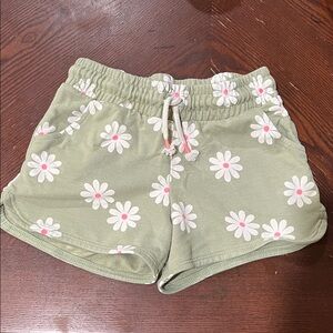 Cat & Jack Olive Floral girls Shorts